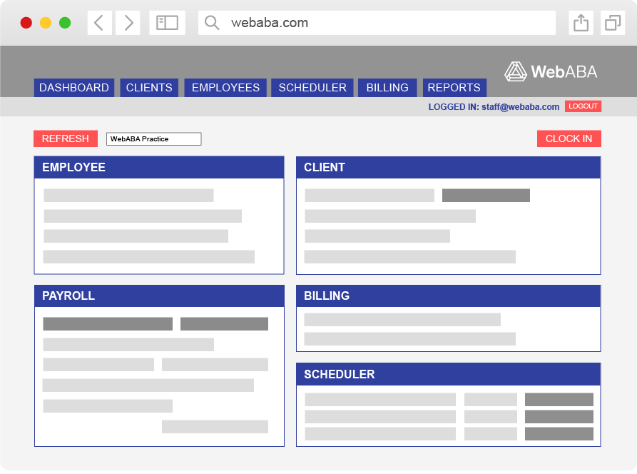 Provider Portal - WebABA